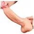 Lovetoy Nature Cock - realistisk dobbellags dildo - 25cm - natur