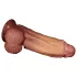 Lovetoy - realistisk dildo - dobbeltlag - 26cm natur