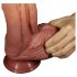 Lovetoy - Naturtro dobbeltlag dildo 26cm