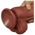 Lovetoy - Naturtro dobbeltlag dildo 26cm