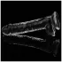 Lovetoy Flawless Clear - dildo med sugekop - 19 cm (gennemsigtig)