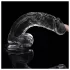 Lovetoy Flawless Clear - dildo med sugekop - 19 cm (gennemsigtig)