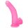 Lovetoy Jelly Stil - sugekop dildo - 20cm (pink)