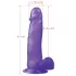 Lovetoy - dildo med sugekop - realistisk - 20cm lilla