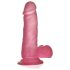 Lovetoy Jelly Studs - sugekop dildo - 15cm (pink)