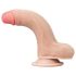 Lovetoy Sliding-Skin - Todelags dildo - 18cm (naturlig)