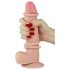 Lovetoy Sliding-Skin - Todelags Dildo - 21cm (Naturlig)