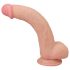 Lovetoy Glidende Hud - 23 cm natur dildó i dobbelt lag