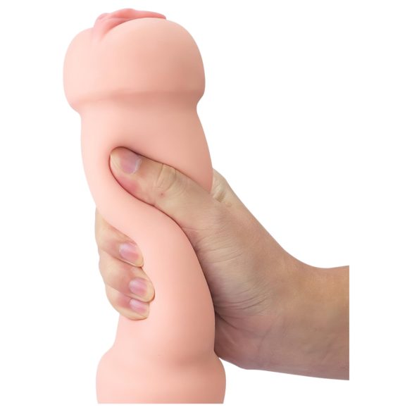 Lovetoy - vagina og anus masturbator (natur)