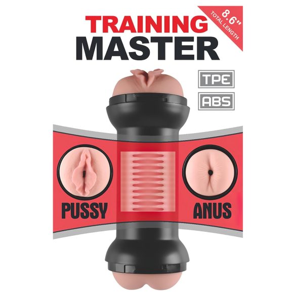 Lovetoy - vagina og anus masturbator (natur)