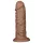 Lovetoy Chubby - realistisk dildo med sugekop - 25cm - natur