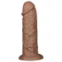 Lovetoy Chubby - realistisk dildo med sugekop - 25cm - natur