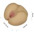 Lovetoy Streetgirl's - realistisk vagina og numse torso (naturlig)