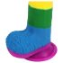 Lovetoy Prider - realistisk dildo m. kugler - 20cm (regnbue)