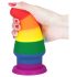 Lovetoy Prider - anal plug - 15cm (regnbuefarvet)