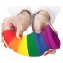 Lovetoy Prider - anal plug - 15cm (regnbuefarvet)