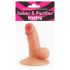 Lovetoy - sugekop holder - minidildo (naturlig)