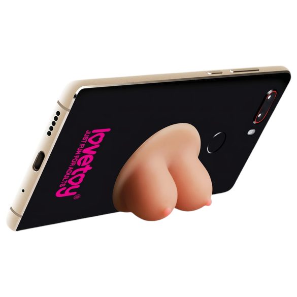 Lovetoy - sugekop telefonholder - brystet (naturlig)