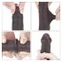 Lovetoy Sliding-Feel - Dobbelt lag dildó - 18cm (brun)