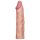 Lovetoy Pleasure X-tender - 19 cm penisovertræk (natur)