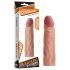 Lovetoy Pleasure X-tender - 19 cm penisovertræk (natur)