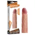 Lovetoy Pleasure X-tender - penissleeve - forlængelse 19cm - naturfarvet