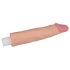 Lovetoy Pleasure X-tender - 19 cm penisovertræk (natur)