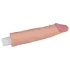Lovetoy Pleasure X-tender - penissleeve - forlængelse 19cm - naturfarvet