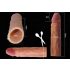 Lovetoy Pleasure X-tender - 19 cm penisovertræk (natur)