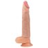 Lovetoy Pleasure X-tender - 19 cm penisovertræk (natur)