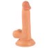 Mr. Rude - Livagtig dildo m. sugekop - 17 cm (natur)