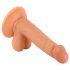 Mr. Rude - Livagtig dildo m. sugekop - 17 cm (natur)