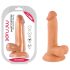 Mr. Rude - Livagtig dildo m. sugekop - 17 cm (natur)