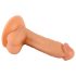 Mr. Rude - Livagtig dildo m. sugekop - 17 cm (natur)