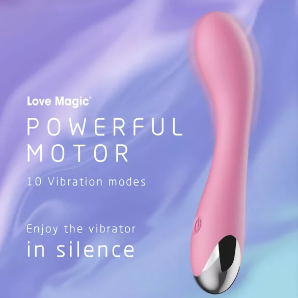Lonely - G-punktsvibrator med genopladelig motor - pink