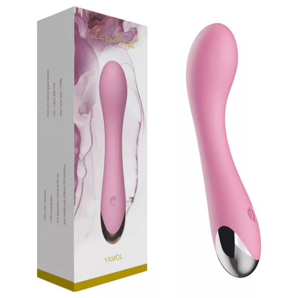 Lonely - G-punktsvibrator med genopladelig motor - pink