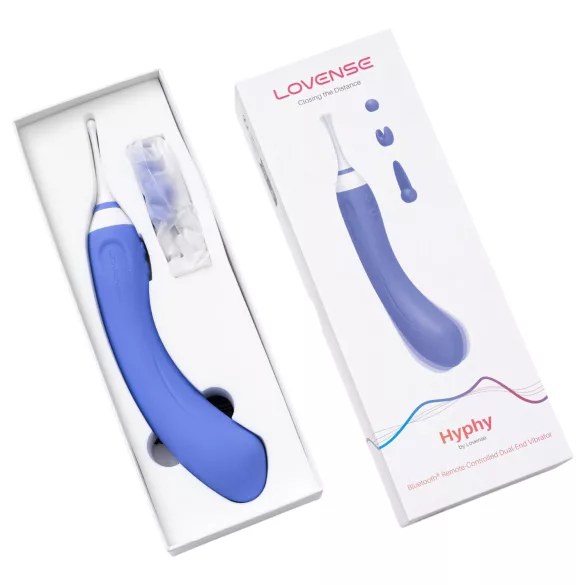 Lovense Hyphy - App-styret 2-i-1 vibrator (lilla)