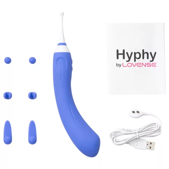 Lovense Hyphy - App-styret 2-i-1 vibrator (lilla)