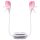 LOVENSE Gemini - smart, vibrerende brystvorte klemmer (pink)