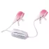 Lovense Gemini - app-styret vibrerende brystvorteklemme (pink)
