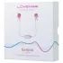 Lovense Gemini - app-styret vibrerende brystvorteklemme (pink)