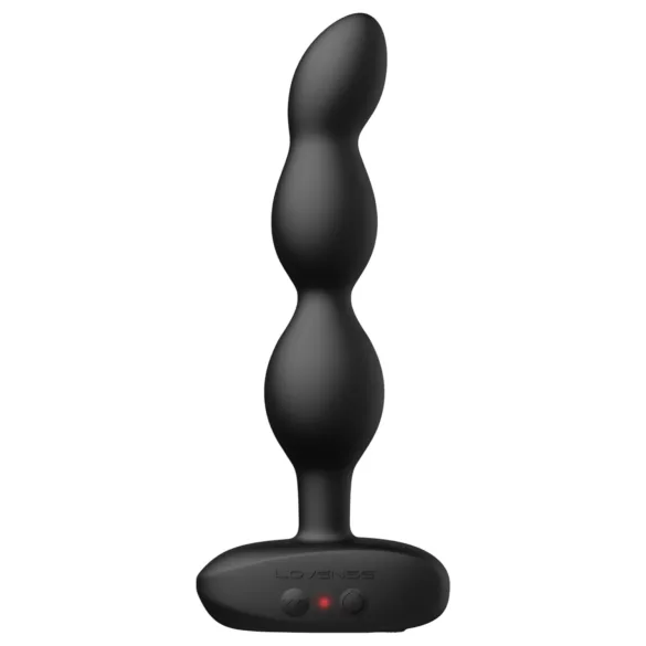 Lovense Ridge - App-styret perle-analdildo (sort)