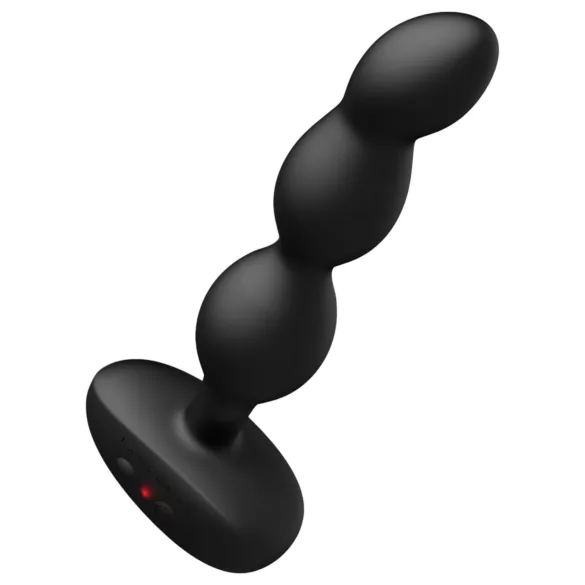 Lovense Ridge - App-styret perle-analdildo (sort)