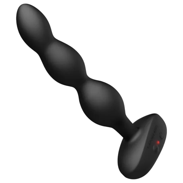 Lovense Ridge - App-styret perle-analdildo (sort)