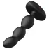 Lovense Ridge - App-styret perle-analdildo (sort)