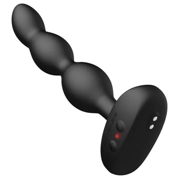 Lovense Ridge - App-styret perle-analdildo (sort)