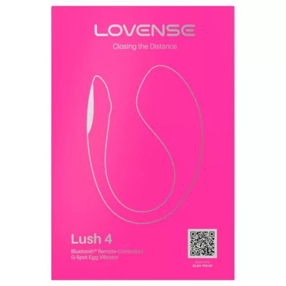 LOVENSE Lush 4 - smart vibratoræg (pink)
