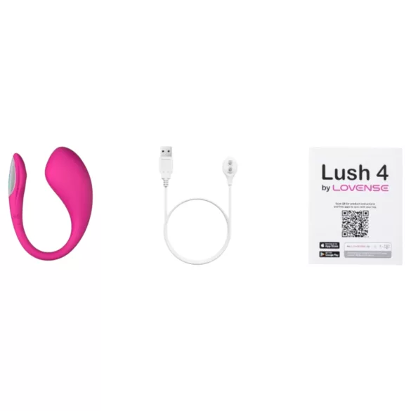 LOVENSE Lush 4 - smart vibratoræg (pink)