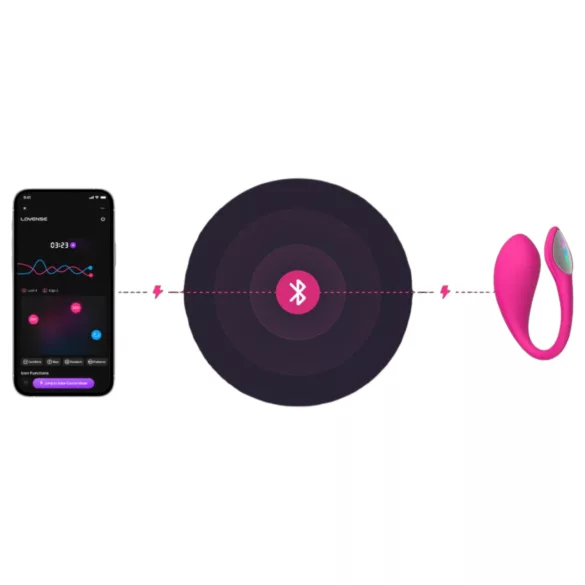 LOVENSE Lush 4 - smart vibratoræg (pink)