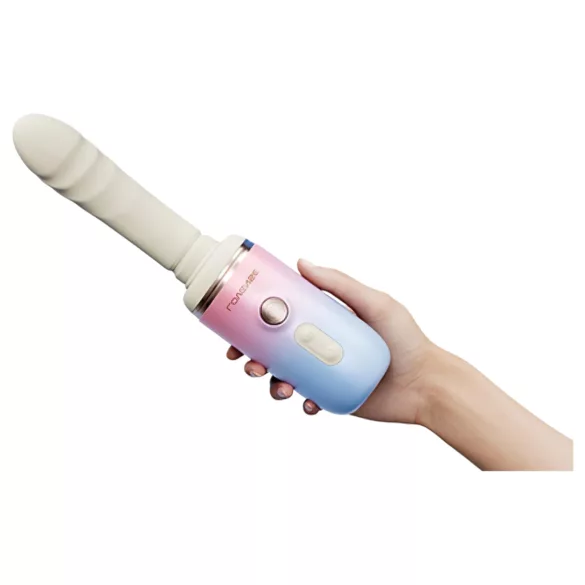 LOVENSE Spinel - 3-i-1 støtvibrator (hvid)